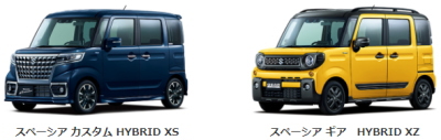 スズキ スペーシアカスタムとスペーシアギア