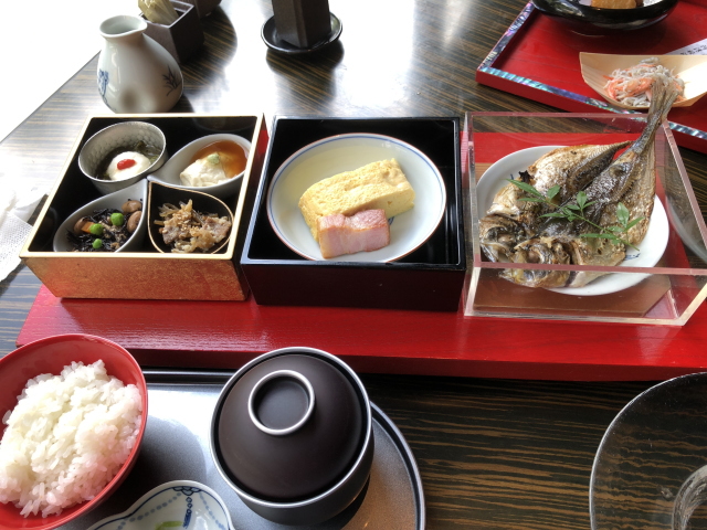 エクシブ湯河原の和食朝食