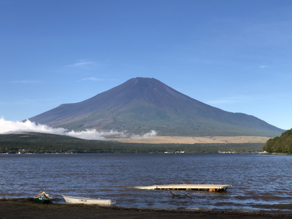 山中湖畔