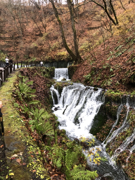 長野県　白糸の滝　軽井沢の旅