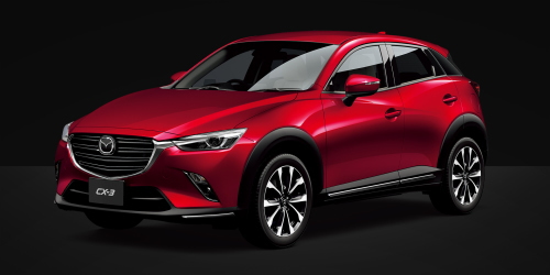 CX-3のエクステリアを比較