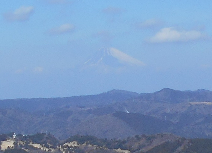 大室山からの富士山