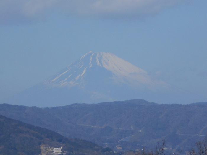 小室山公園からの富士山の眺望