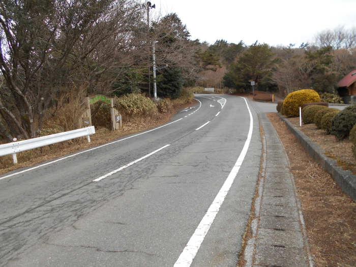 戸田峠展望台へ