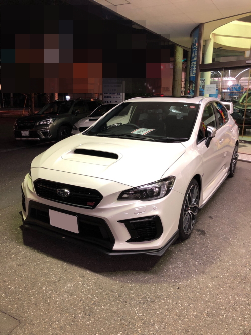 WRX STI タイプS納車