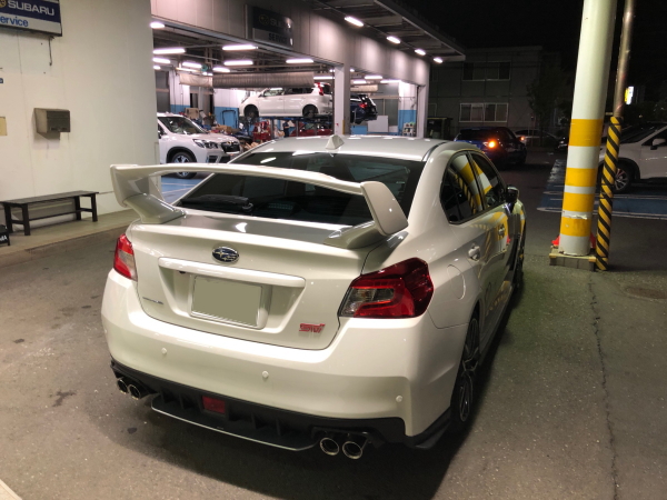 スバル Wrx Stiタイプsが納車 納期は2ヶ月弱やっぱりカッコいい 夢あるカーライフ 夢カー