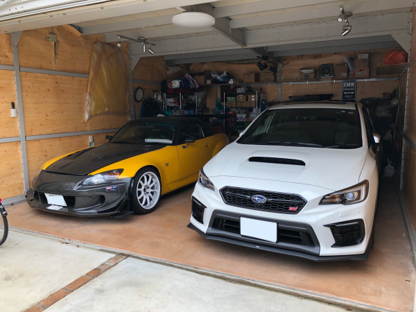 S2000とWRX STI タイプS