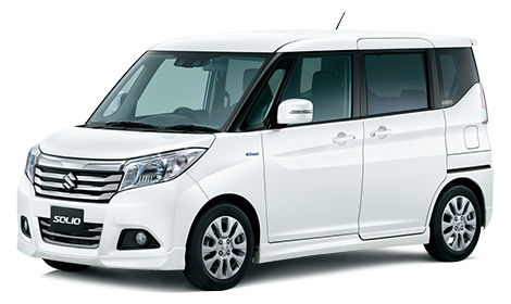 ソリオの標準車の外装