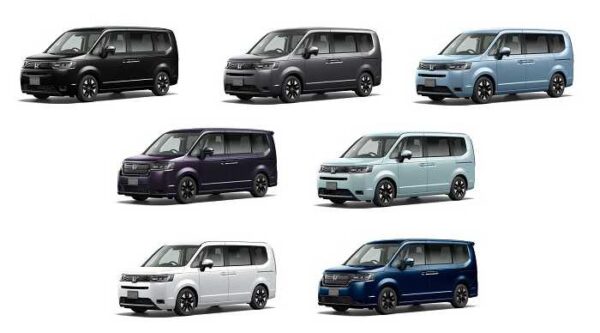 1/43 ホンダステップワゴン スパーダ カラーサンプル プレミアムスパイスパープルパール 新型!! 1⁄43 ホンダ ステップワゴンスパーダ プレミアムライン